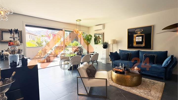 Trilocale elegante con terrazzo e box